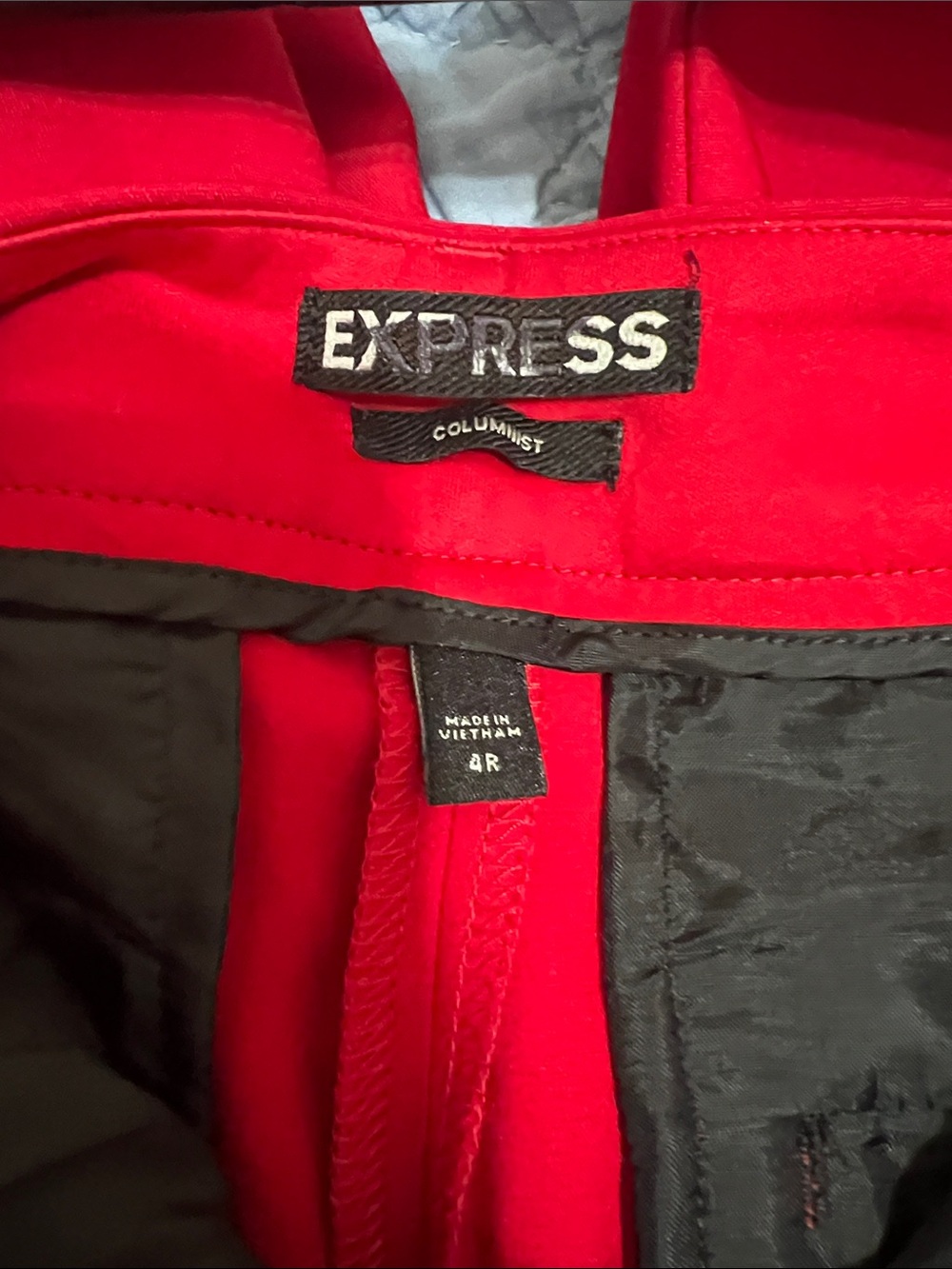 Express Red Columnist Dress pants - Picture 5 of 6